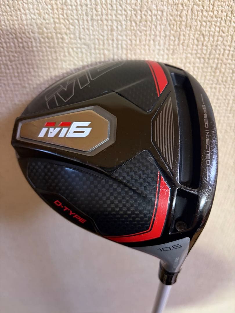 M6タイプDドライバー　アッタスクール装着　日本未発売