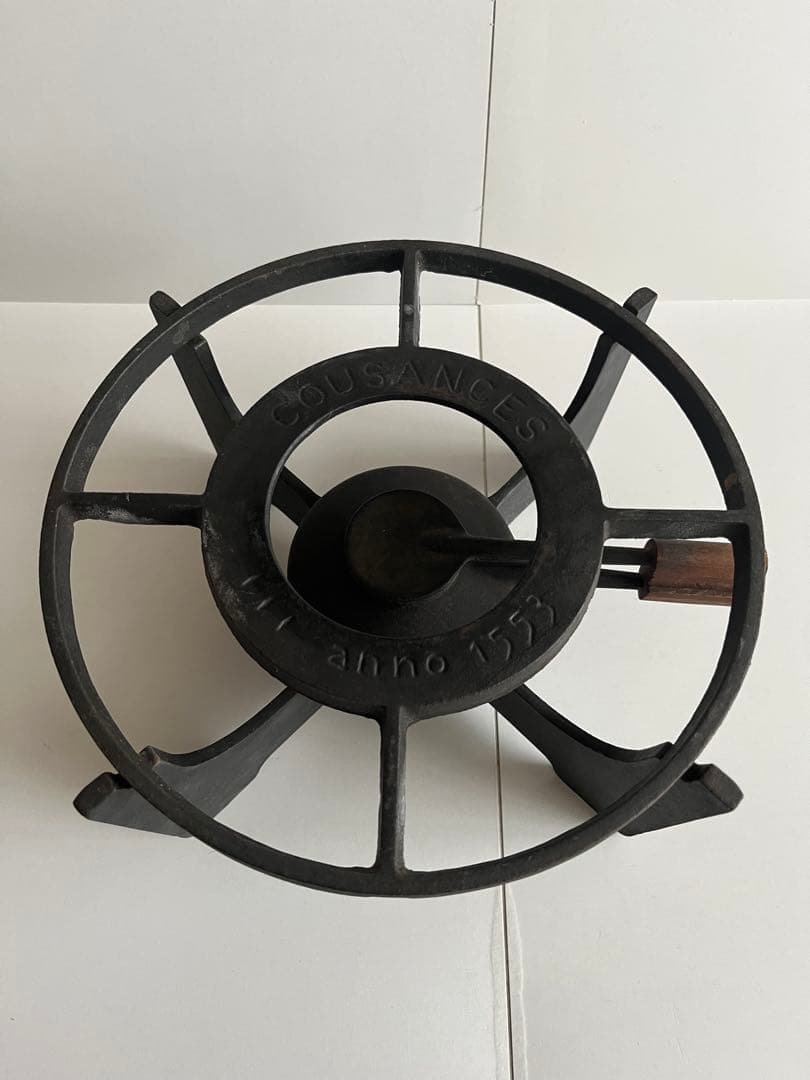 希少 廃盤 クーザンス フォンデュポットセット 22cm チョコレート色