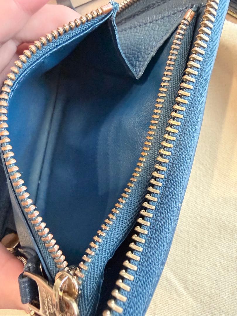 \"値下げ\"【箱保存袋付】ルイヴィトン アンプラント ポルトフォイユ スクレット