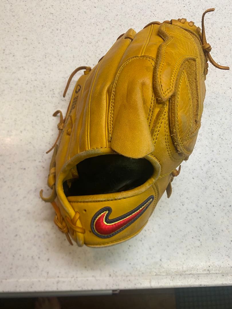 希少 廃盤モデル NIKE ナイキ 軟式グローブ グラブ 野球 松坂大輔モデル