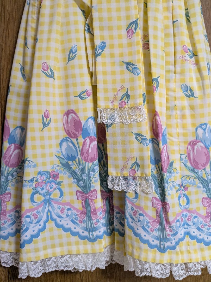 Angelic Pretty Tulip Bouquet JSK イエロー
