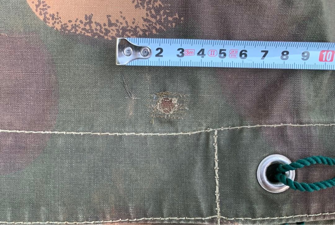 ハンガリー軍　軍幕　ポンチョ　テント　ハリケーンカモ