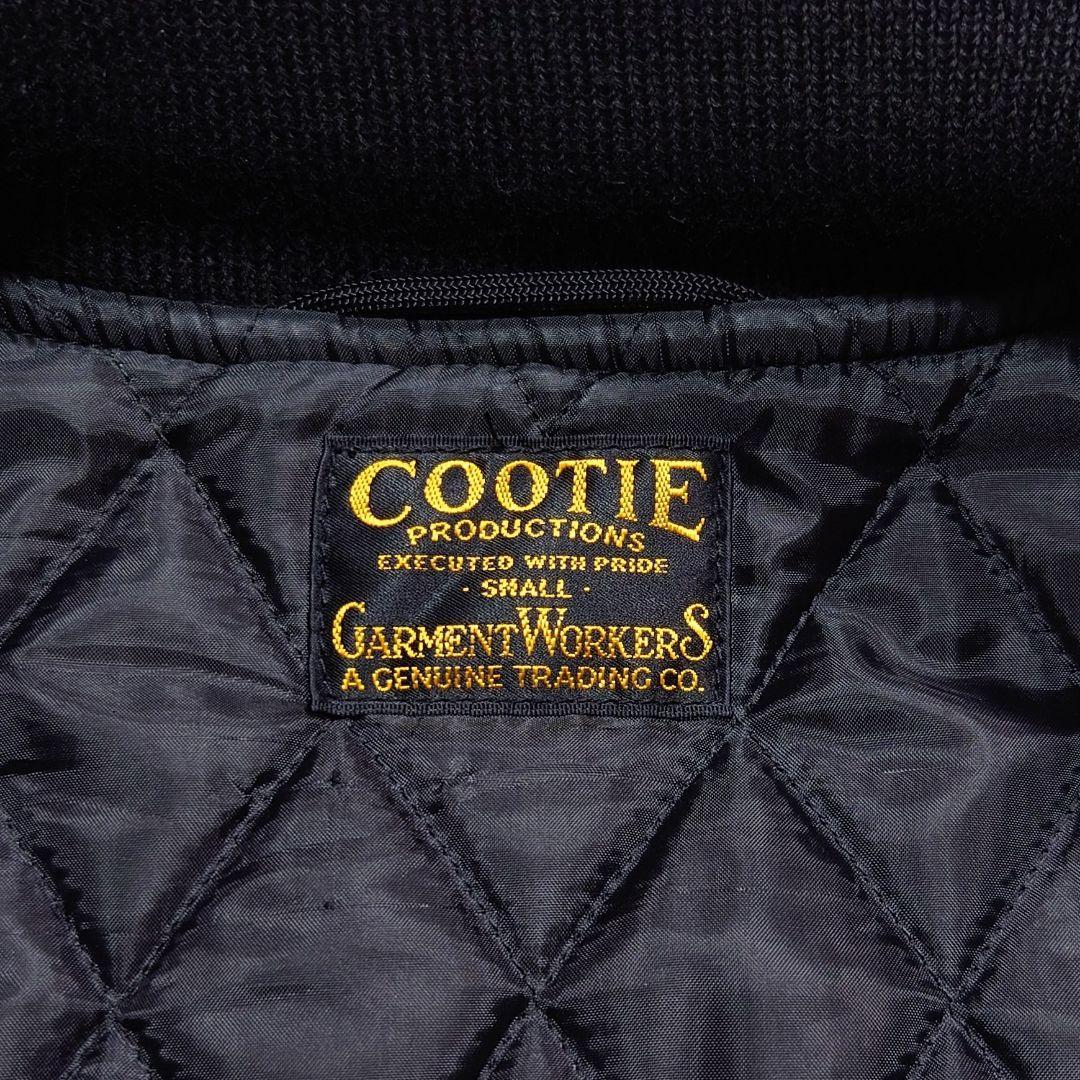 COOTIE 袖レザースタジャン Glory Bound S