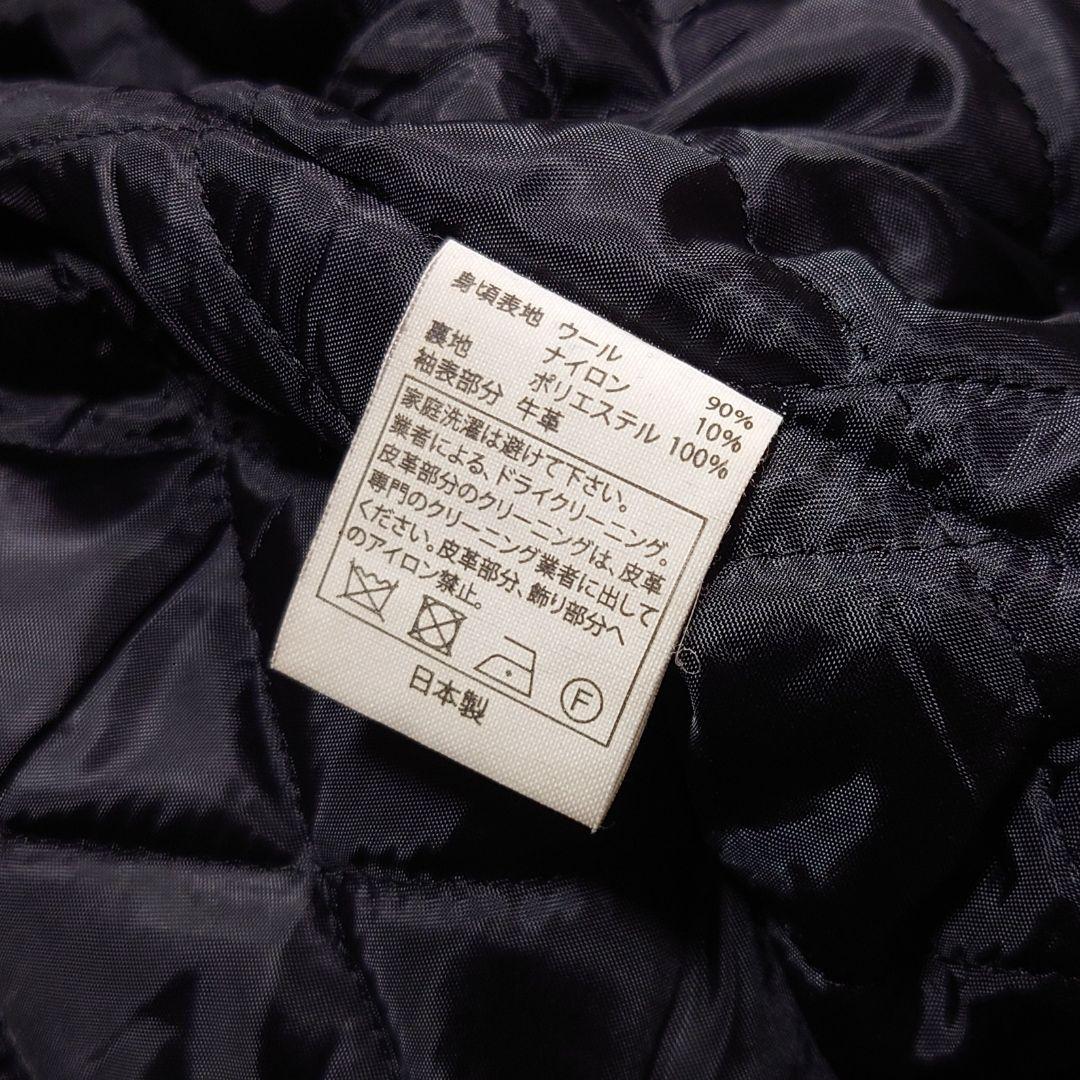 COOTIE 袖レザースタジャン Glory Bound S