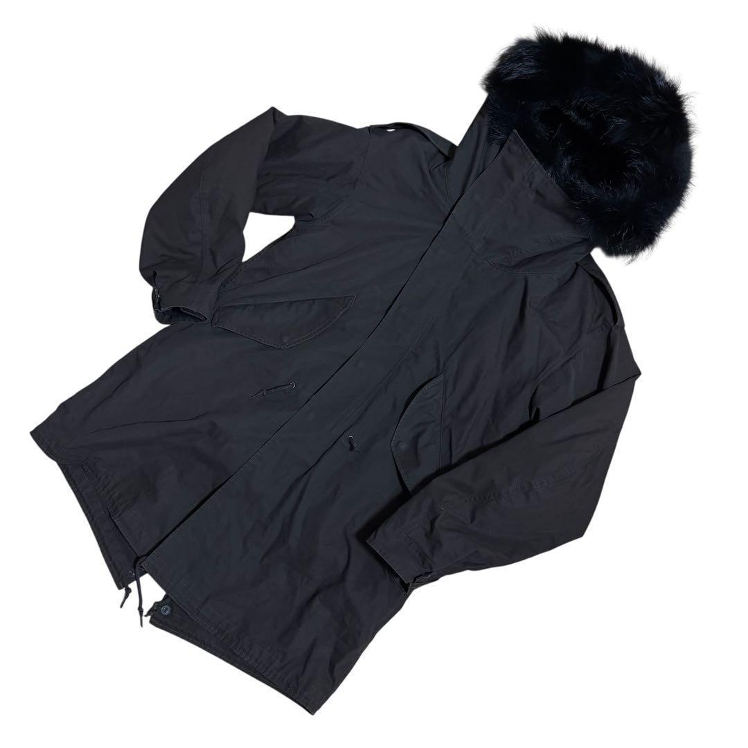 希少】 モッズコート LAD MUSICIAN コヨーテファー ブラウン 美品