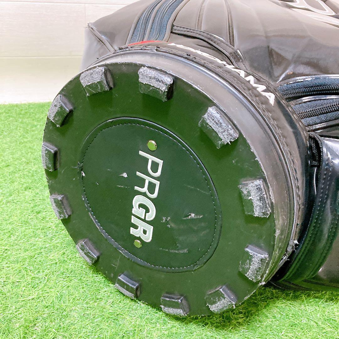 5.プロギア　3点式　高級キャディーバッグ　ゴルフクラブケース　保冷ポケット付き