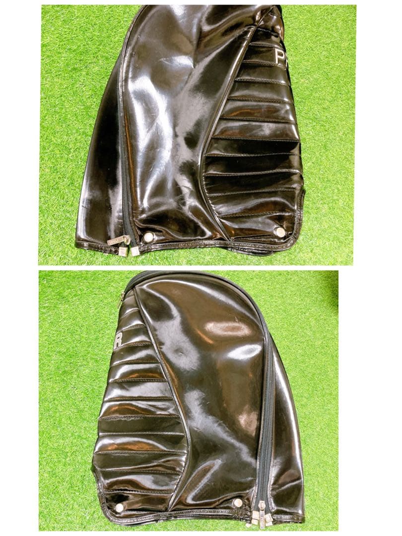 5.プロギア　3点式　高級キャディーバッグ　ゴルフクラブケース　保冷ポケット付き