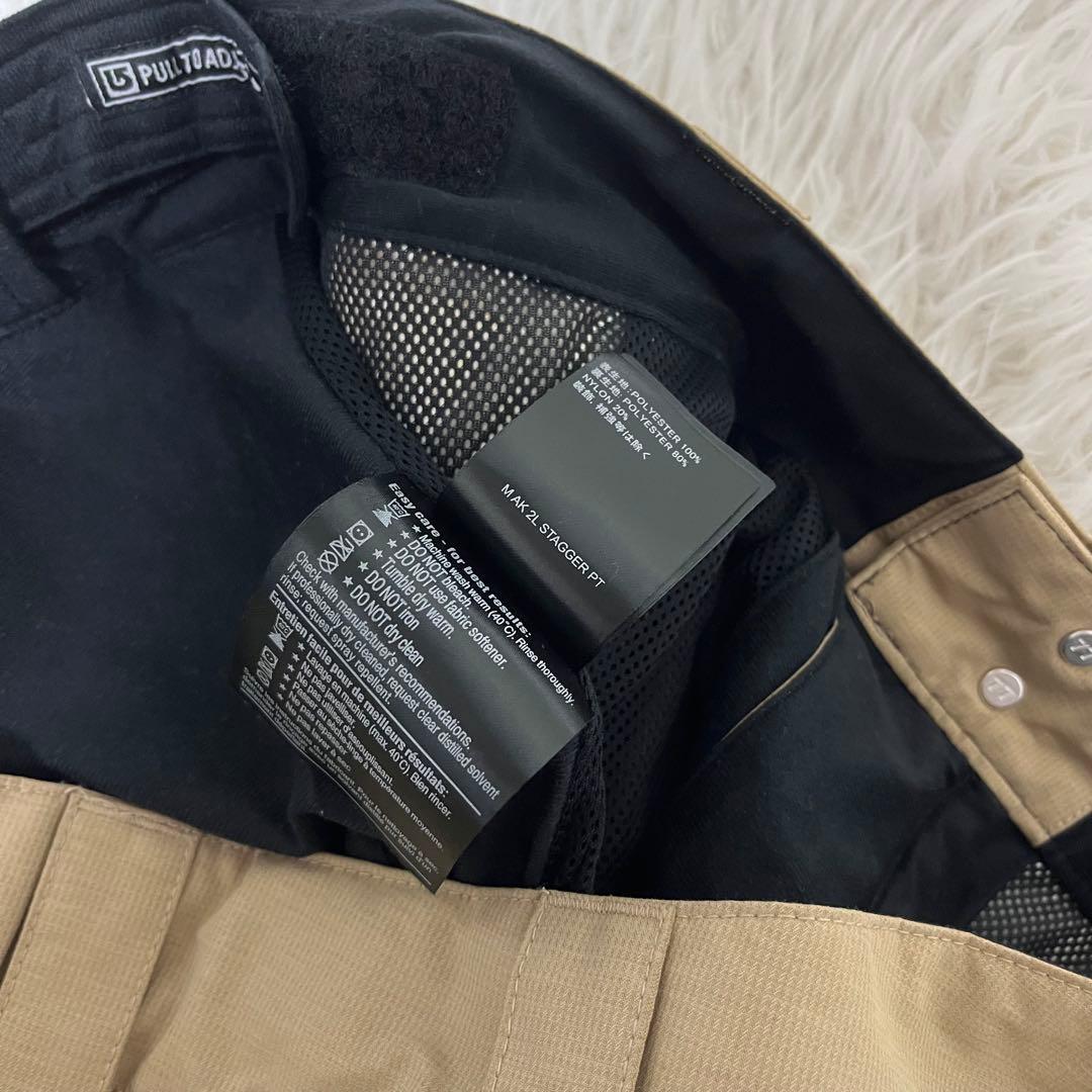 激レア BURTON AK バートン 2L stagger パンツ ベージュ L