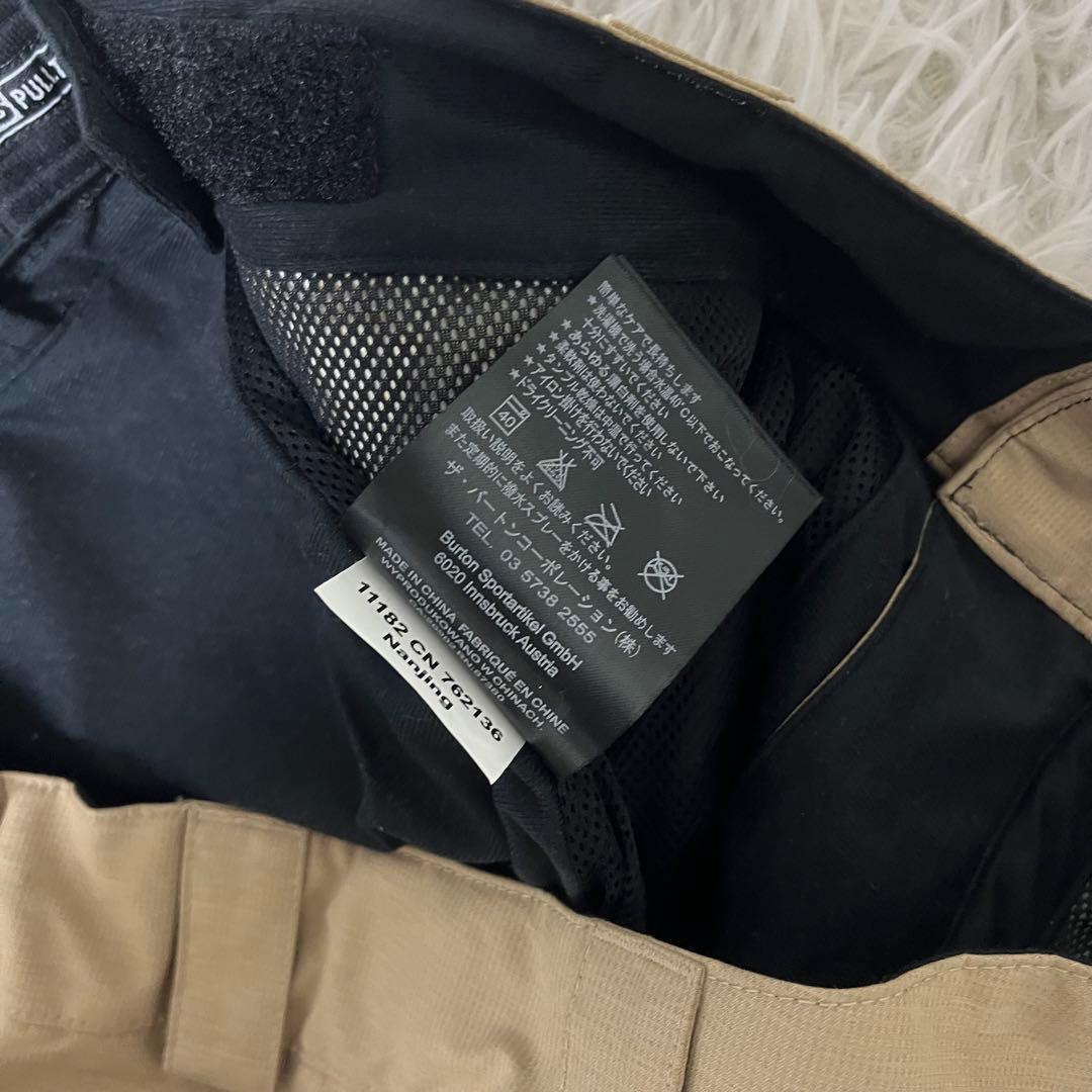 激レア BURTON AK バートン 2L stagger パンツ ベージュ L