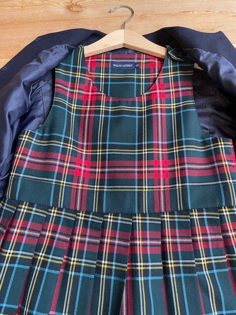 【卒園式・入学式】ラルフローレン　ドレス　120センチ