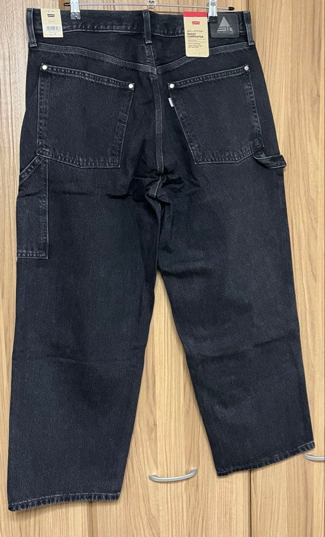 Levi's シルバータブ　W36 L30 リーバイス　36インチ　ブラック