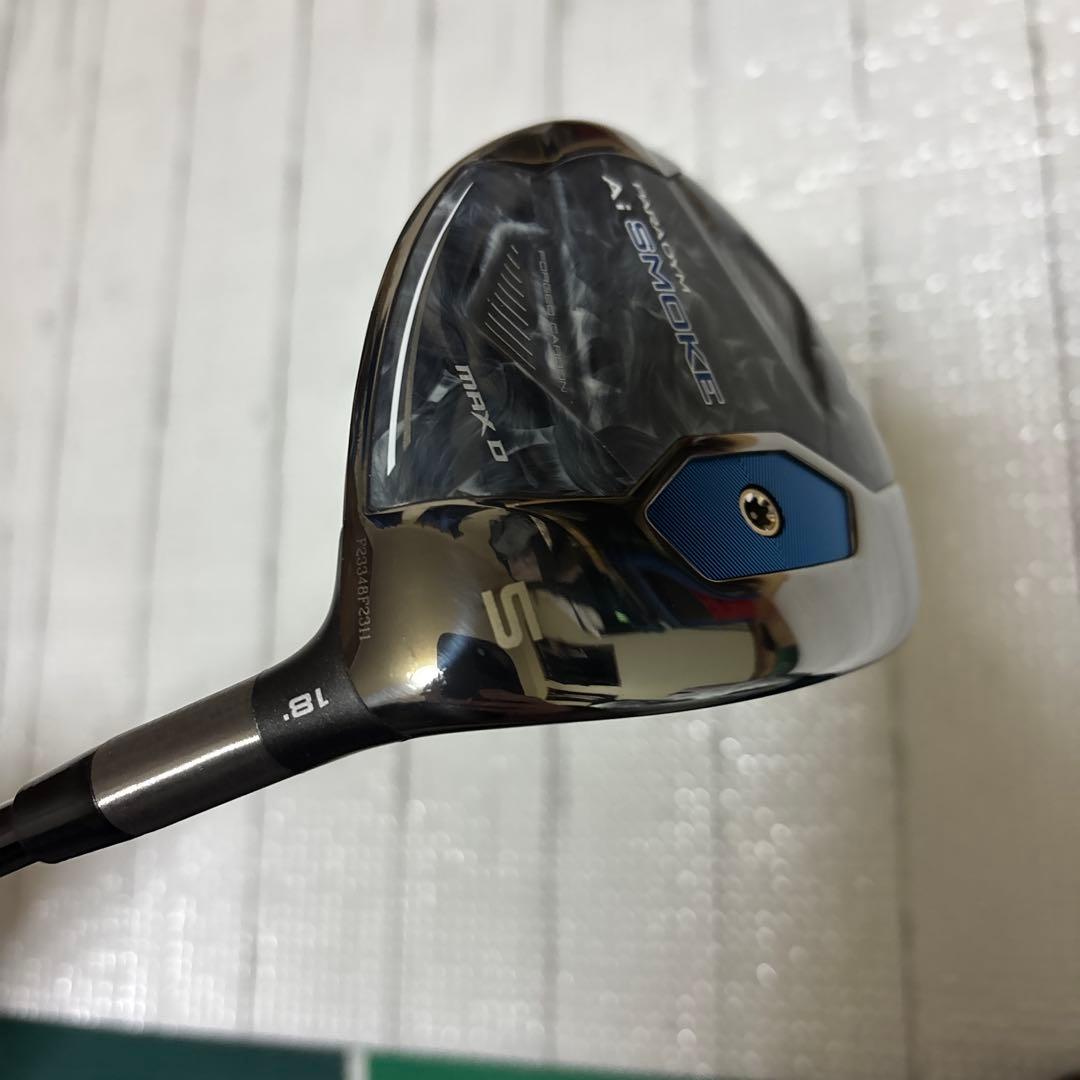 最終値下げ　キャロウェイ　パラダイムAi SMOKE MAX D 5W 18°