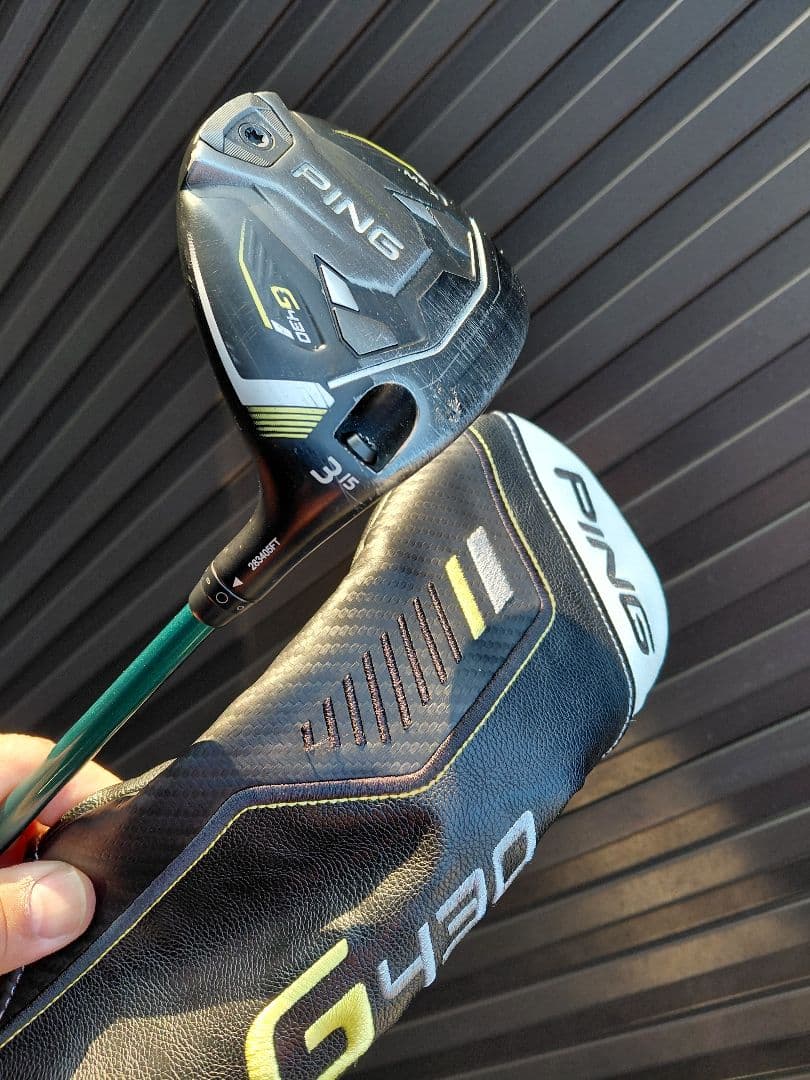 お値打ちです　スピーダーNXグリーン装着　PING G430 MAX 3W