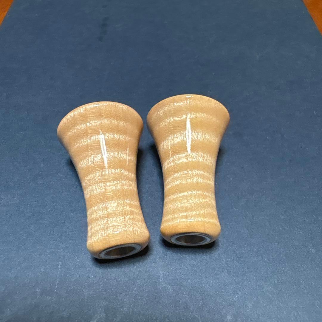 ★新発売★ スプリームスタイル　ラウンドノブ　ホワイトシカモア　激杢