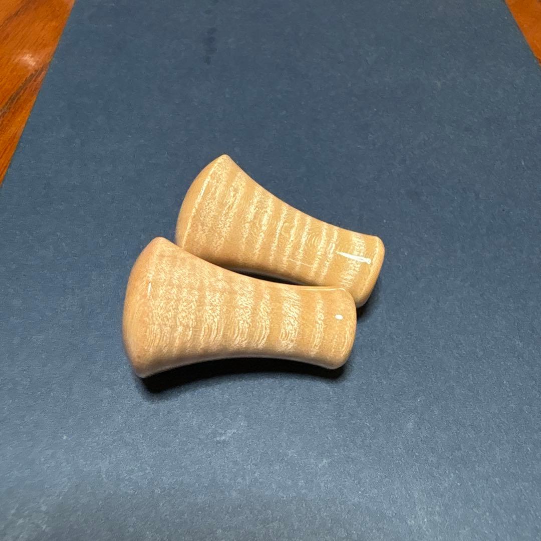 ★新発売★ スプリームスタイル　ラウンドノブ　ホワイトシカモア　激杢