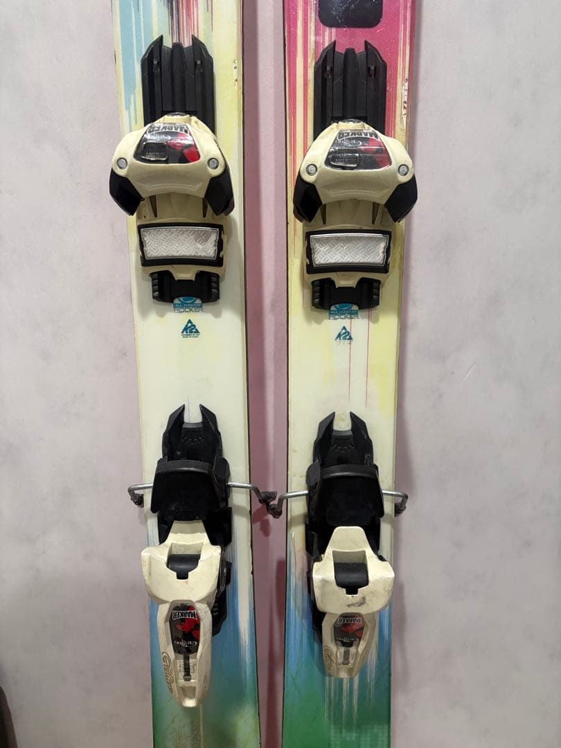 K2 Miss Behaved 159cmスキー ビンディング付センター幅100