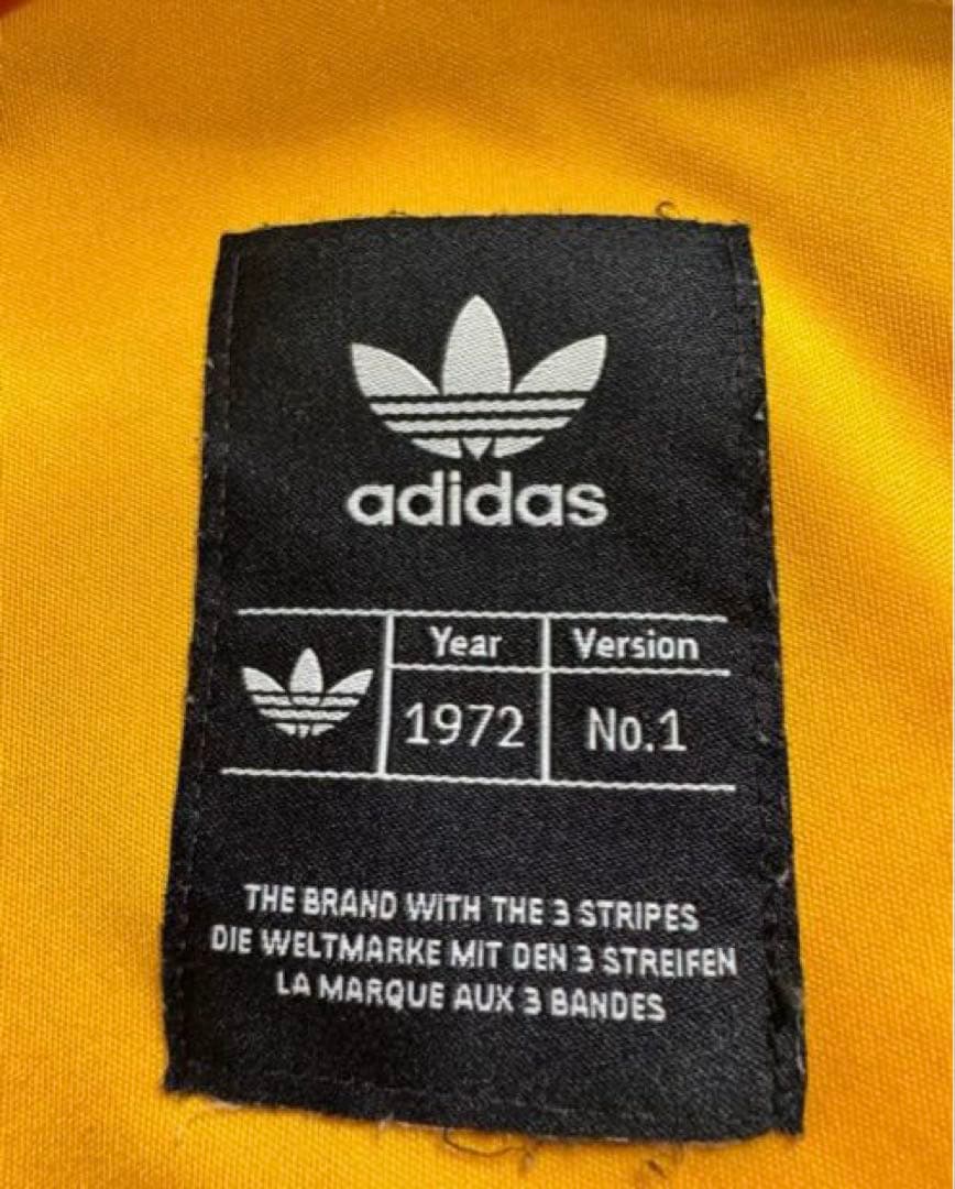 【希少美品】アディダス ジャージ トラックジャケット イエローブルー XL