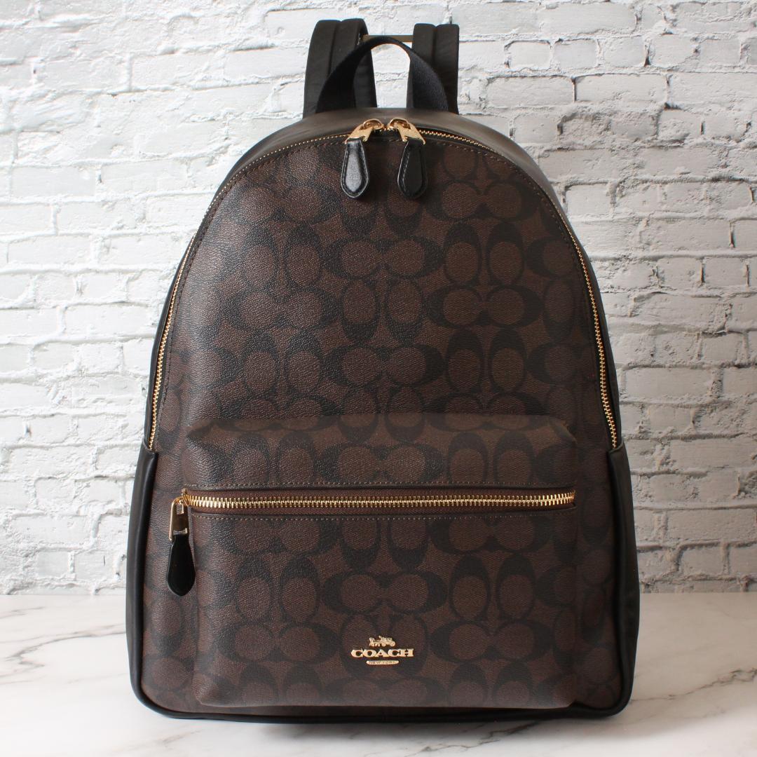 ✨未使用級✨ コーチ シグネチャー リュック バックパック PVC レザー