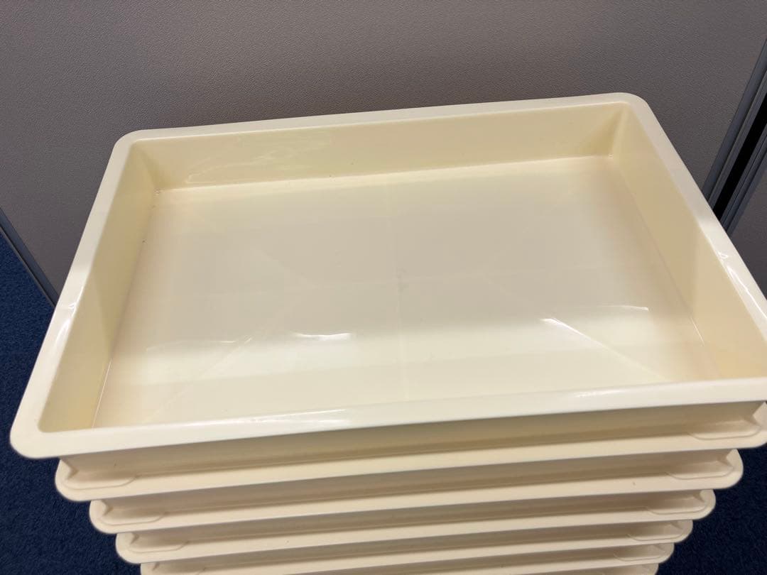 オリジナルキッチン・日用品・その他 - フードテナー クリーム色 12個