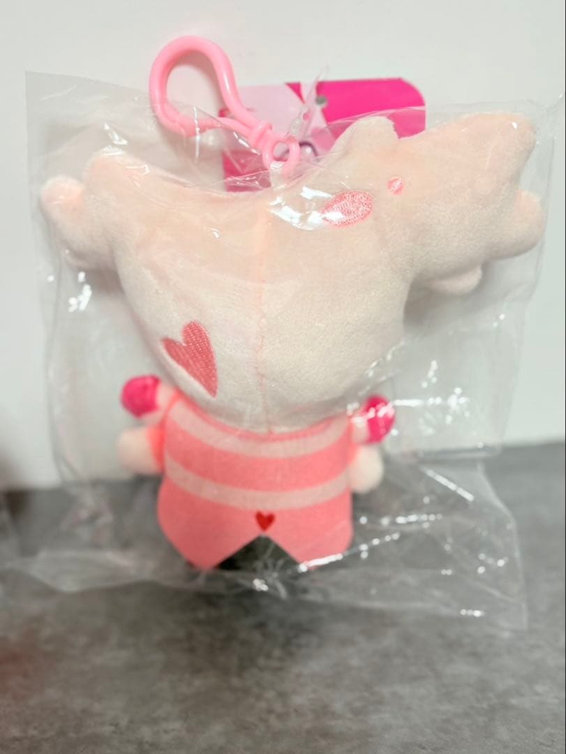 レア　ハズビンホテル　おすわりマスコット　エンジェル　ハスク　完売　ぬいぐるみ