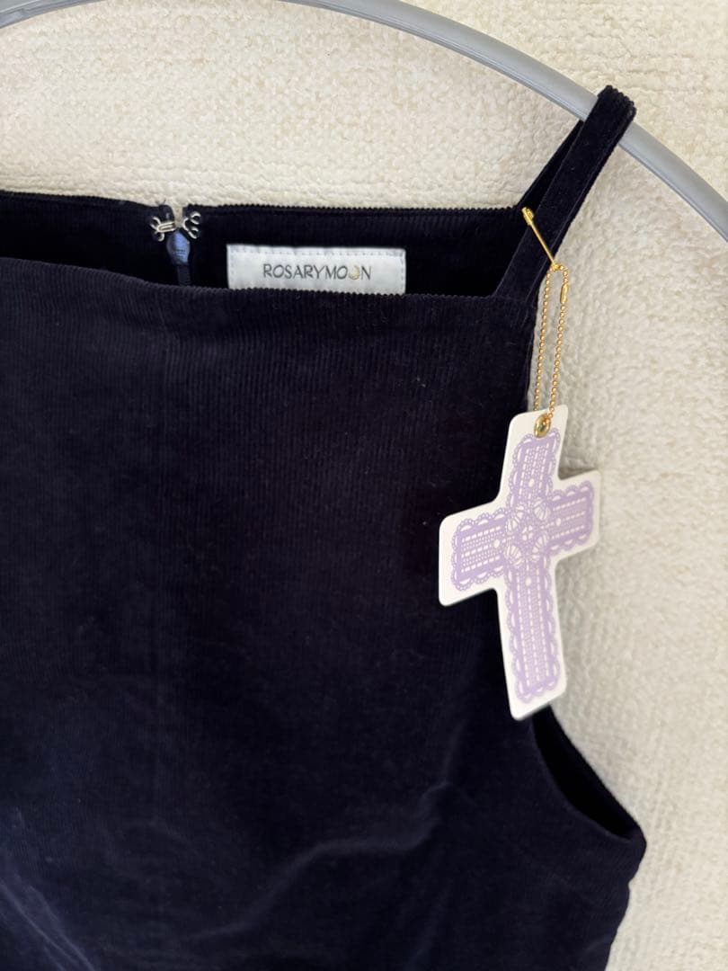 ワンピース ROSARY MOON Corduroy Belted Tunic 25AW