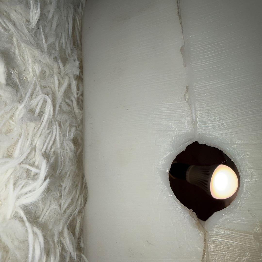 超特大 Empire サンタ フェイス ライト サンタクロース オブジェ