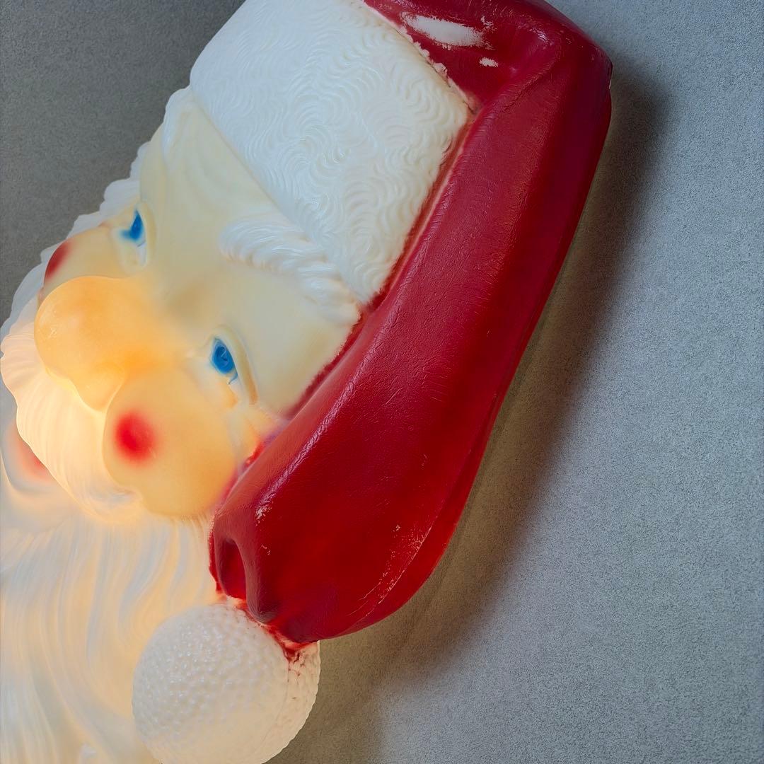 超特大 Empire サンタ フェイス ライト サンタクロース オブジェ