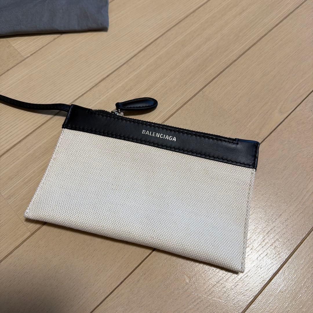 balenciaga Navy カバ XS ブラック ホワイト