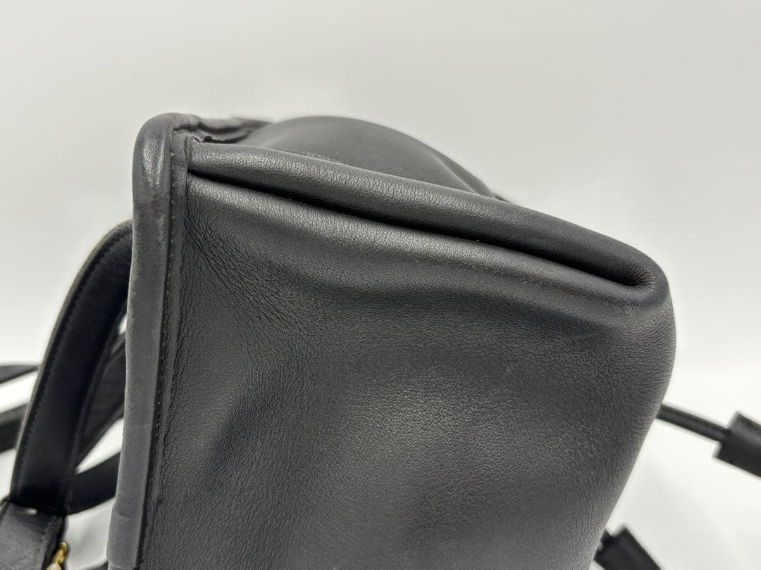 COACH コーチ オールドコーチ リュック レザー ブラック YL6-05