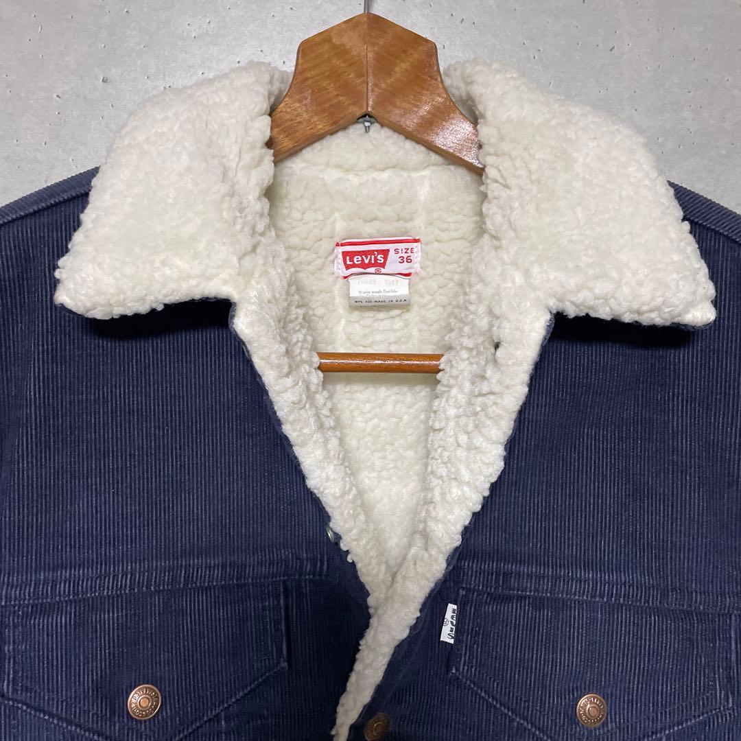 激レア levis ボア ジャケット コーデュロイビンテージ デニム