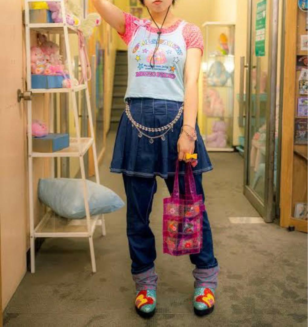 y2k✨️ 平成女児 mezzo piano ベリエちゃん デニム スカート - メルカリ