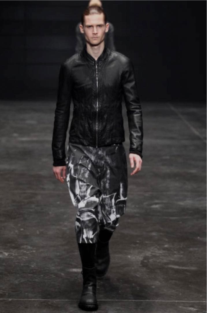 パンツ julius 2012-13FW graphic sarrouel pants