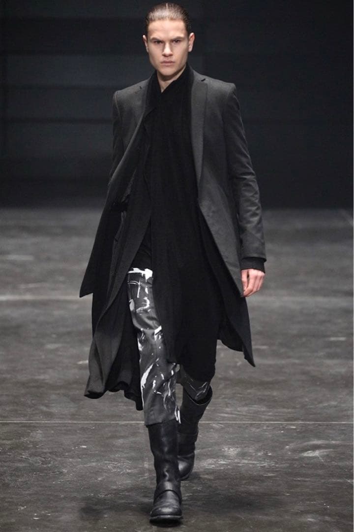 パンツ julius 2012-13FW graphic sarrouel pants