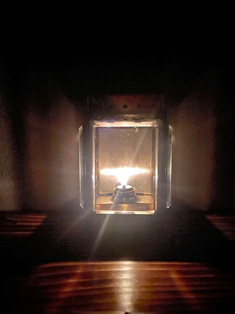 極希少】C. Beuttenmüller&Coビンテージランタン3面プリズム - メルカリ