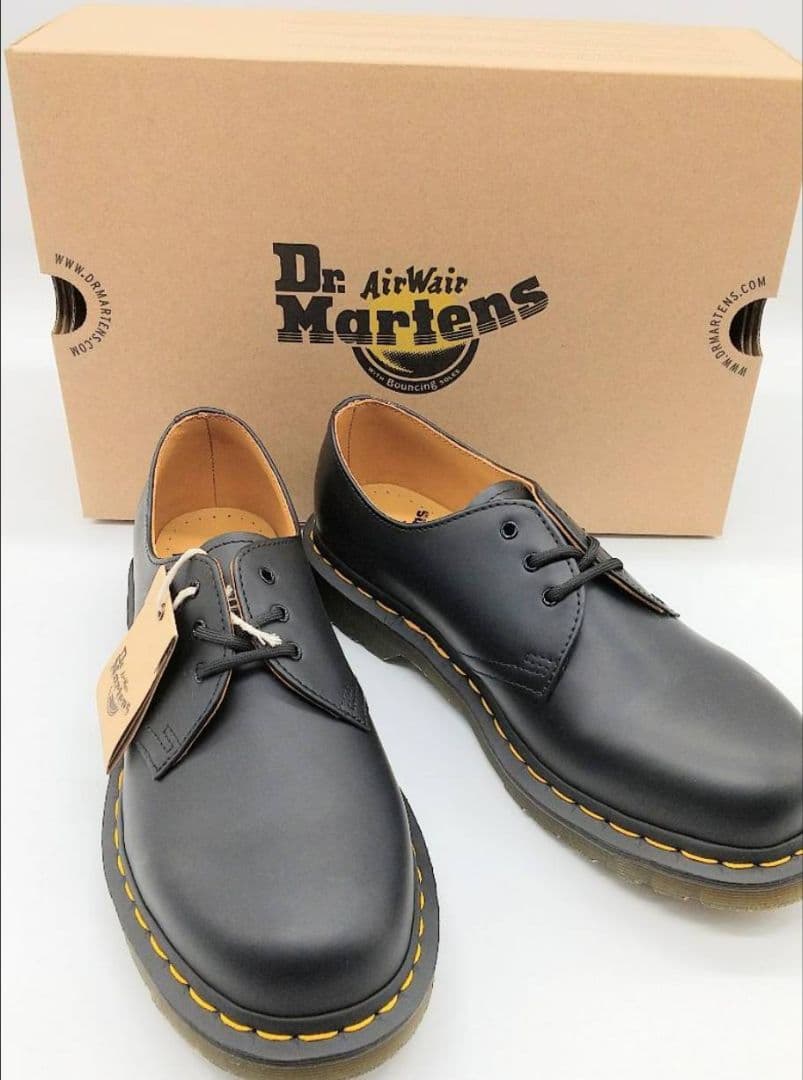 Dr. Martens 黒ローファー 24 cm