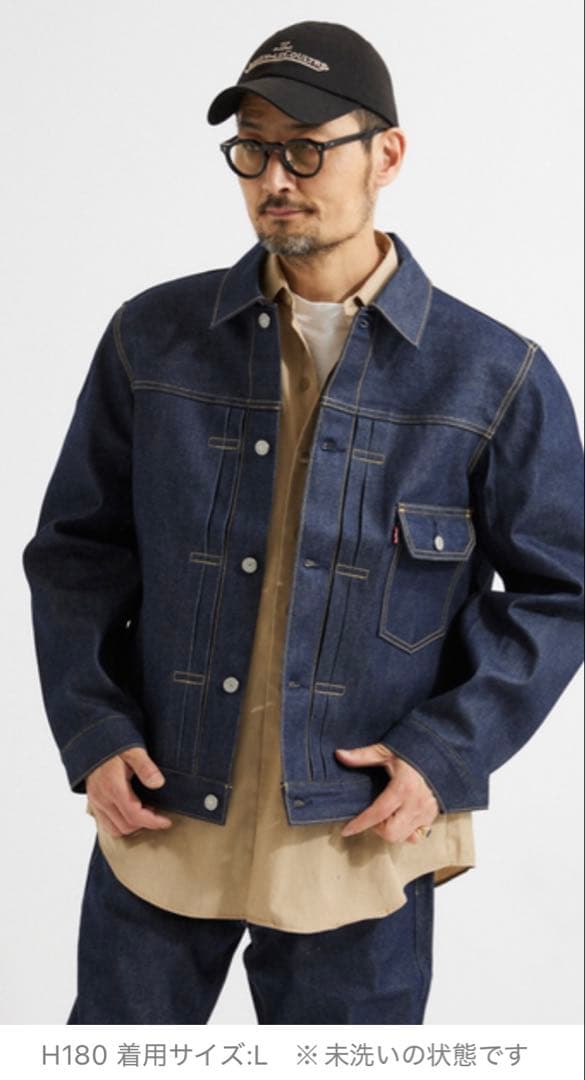 リーバイス TYPE1 トラッカージャケット ジャーナルスタンダード別注Lサイズ