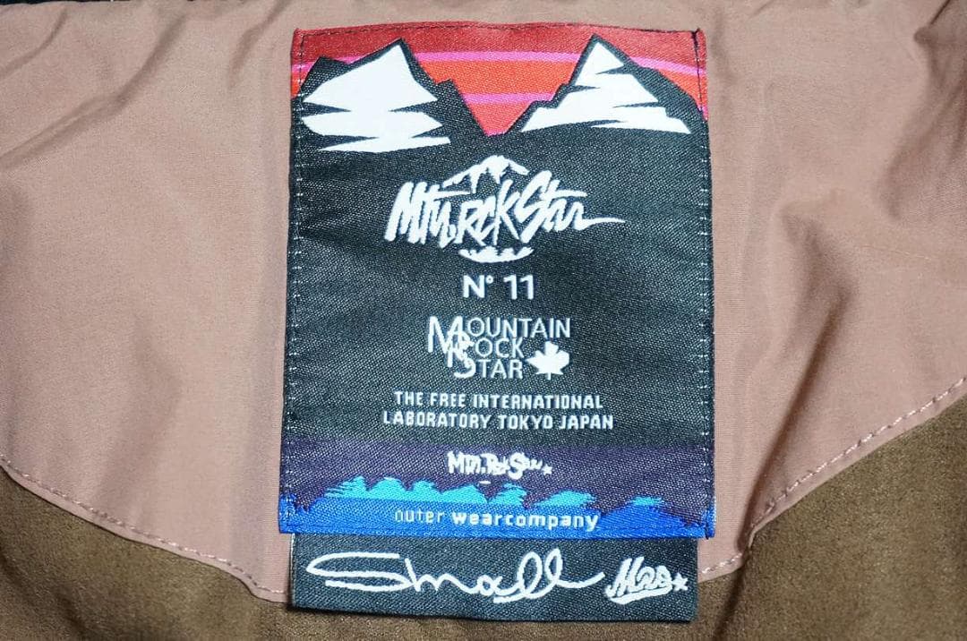 マウンテンロックスター MRS N-2B型ジャケット S アニマル柄
