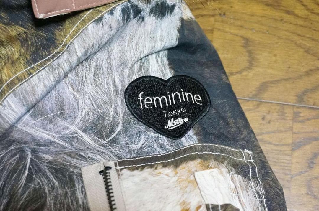 マウンテンロックスター MRS N-2B型ジャケット S アニマル柄