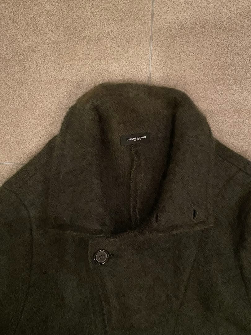 COSTUME NATIONAL HOMME ウールモヘアコート メンズ