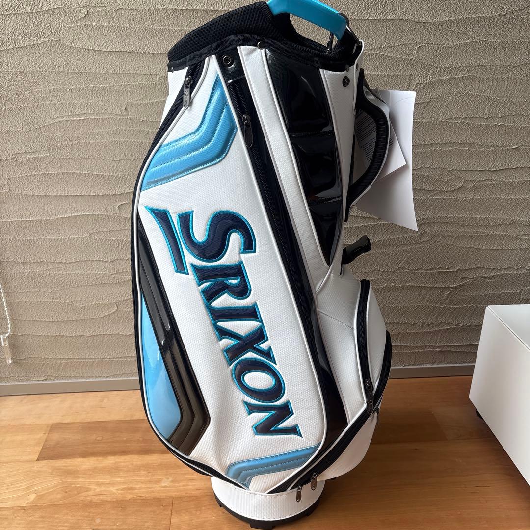 Srixon ゴルフバッグ・キャディバッグ ホワイト・ブルー