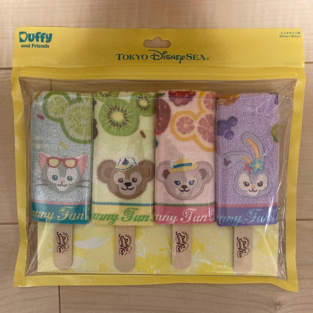 東京ディズニーシー ダッフィー &フレンズ ミニタオル4枚セット - メルカリ