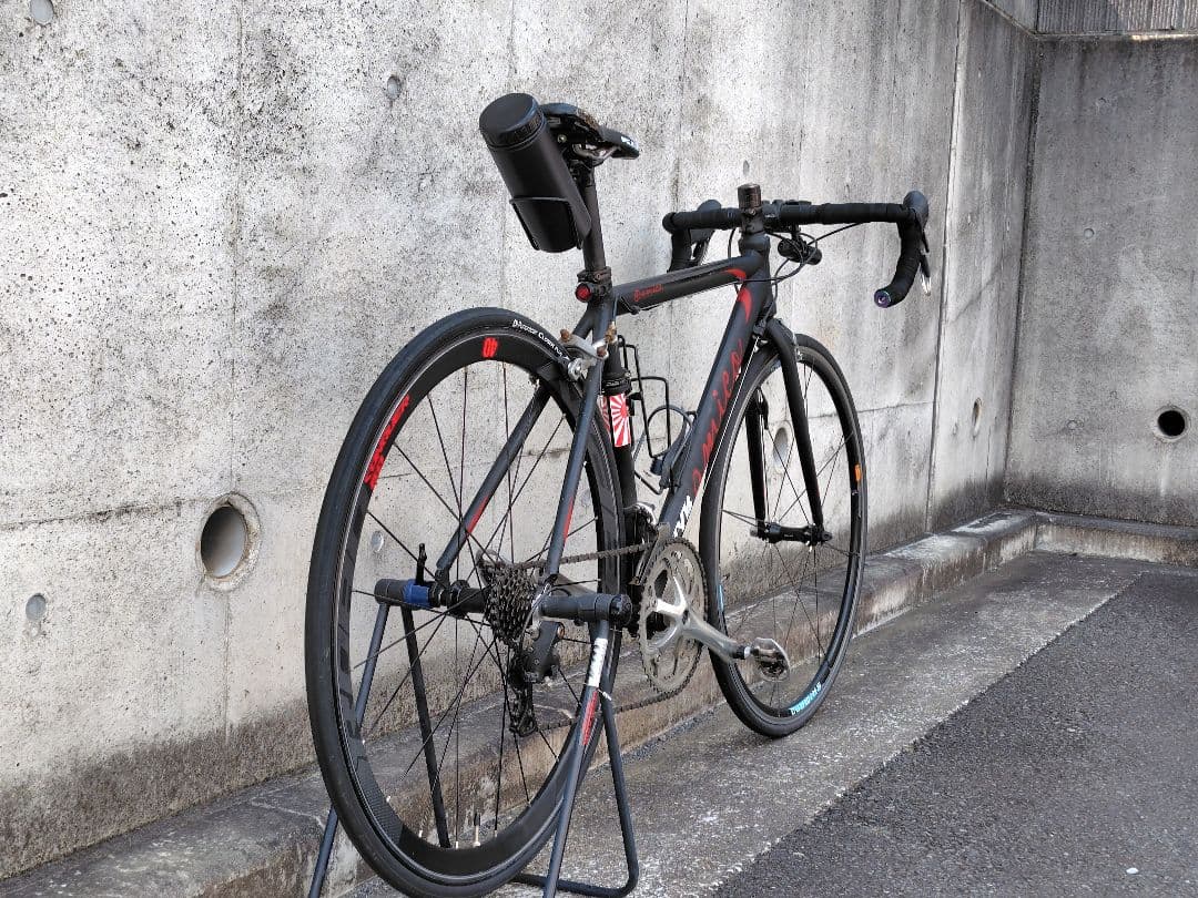 即乗 amico fun road ロードバイクカスタム ☆ノーマルペダル変更