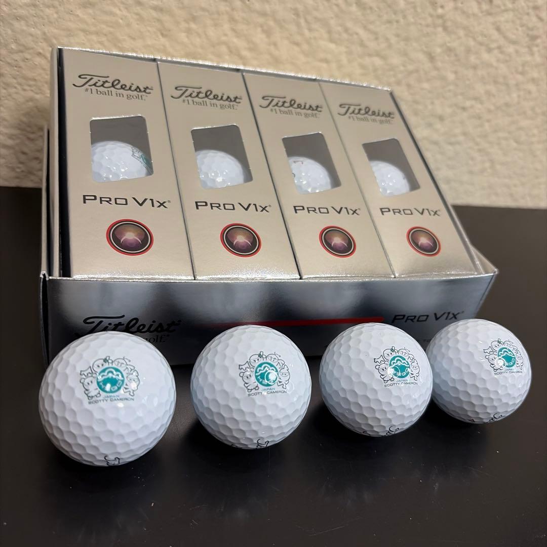 タイトリスト PRO V1X スコッティキャメロン×浜松シーサイドゴルフ