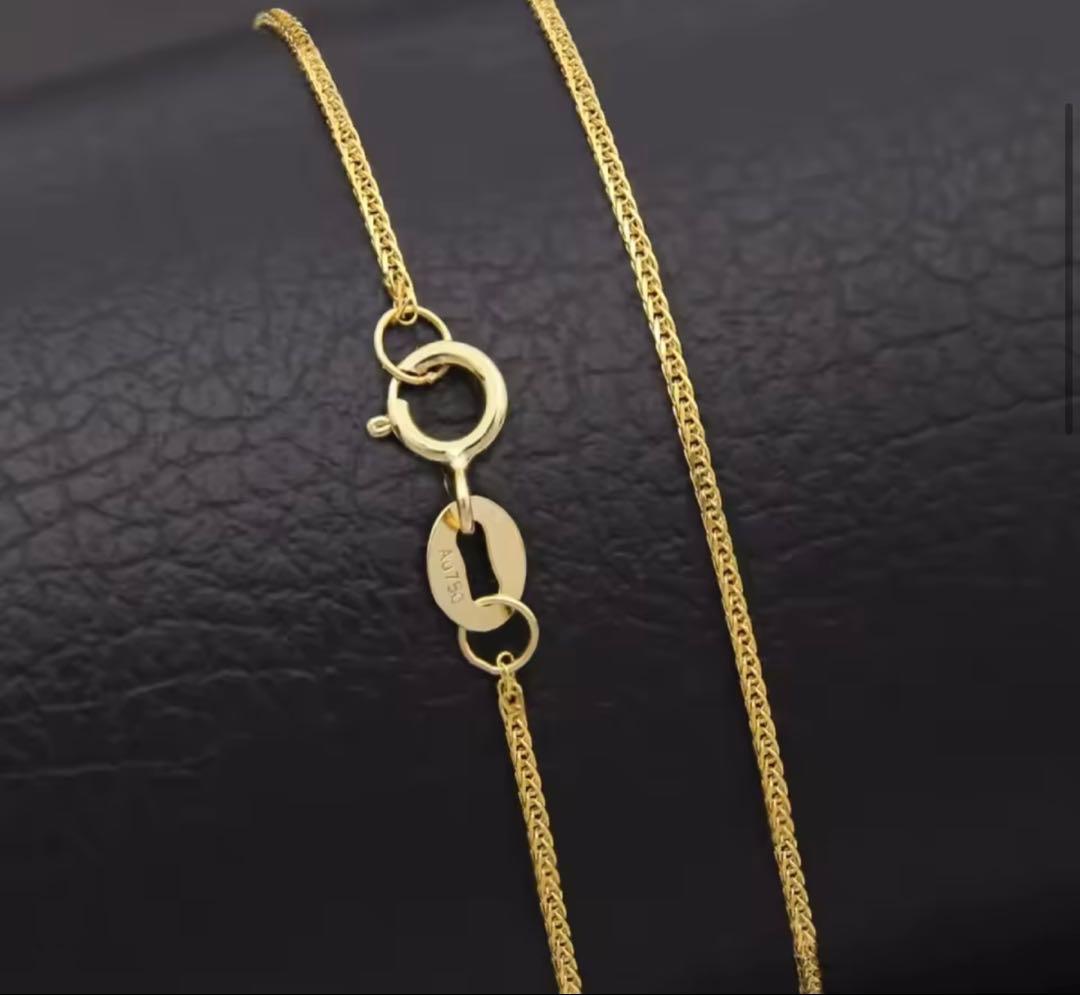 レ*グ様 【年末セール】本物❣️18金ブレスレット18kブレスレット　男性女性兼