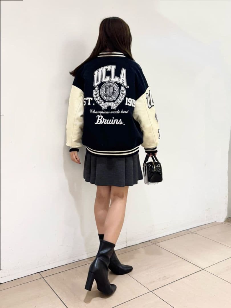 完売 M 実物写真あり スナイデル タグ付 【UCLA/NUTMEG】スタジャン