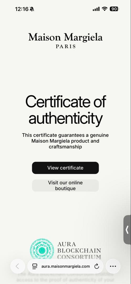 極美品 Maison Margiela グラムスラム ボディバッグ レザー