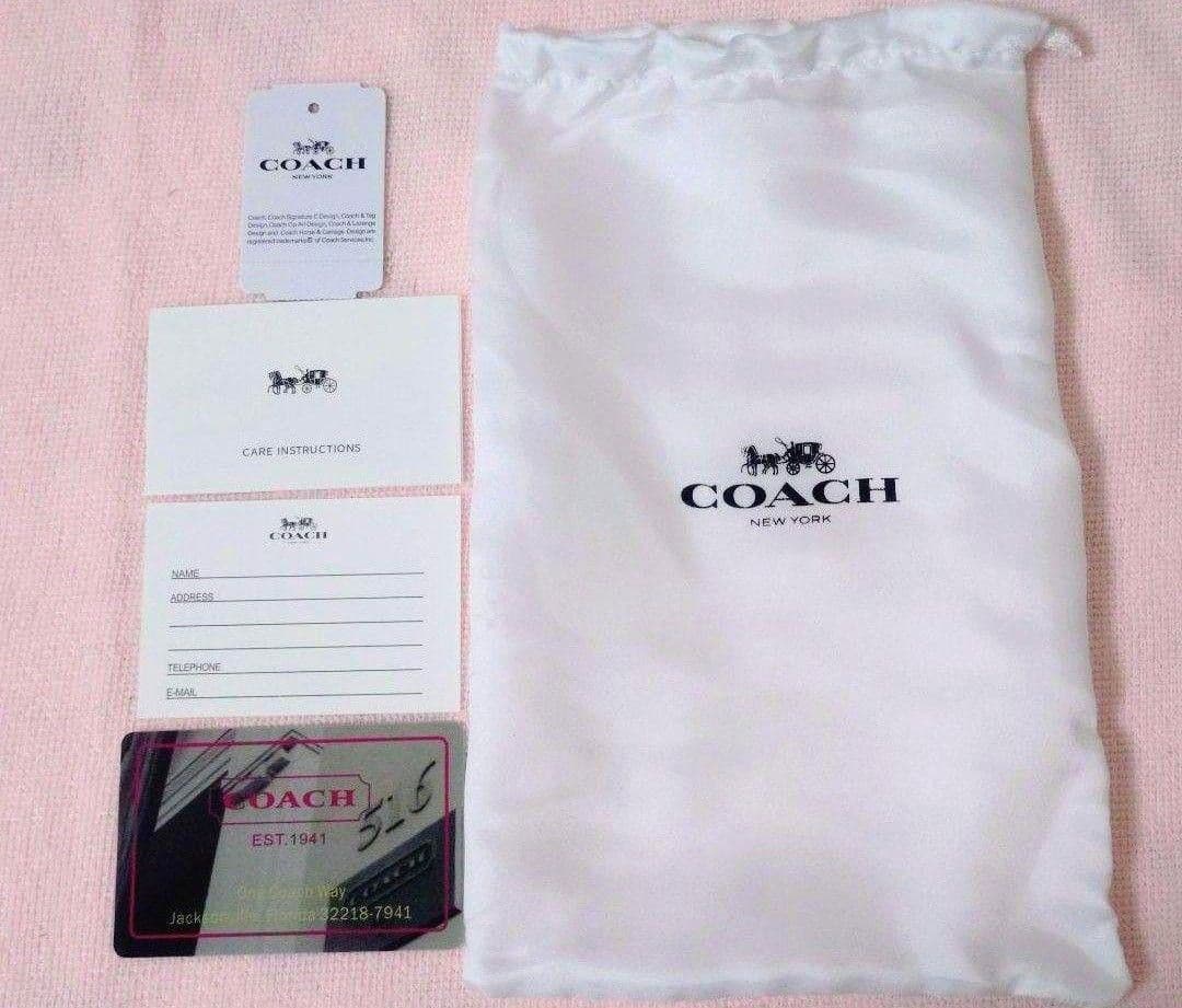 ✿新品未使用❀COACH 長財布パープル★　　　★アウトレットC4452★