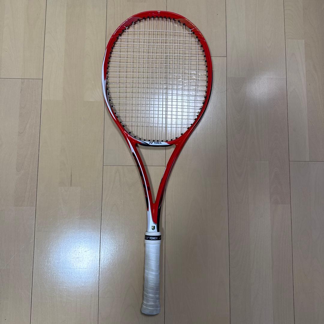 YONEX GSR9 ソフトテニスラケット レッド/ホワイト - メルカリ