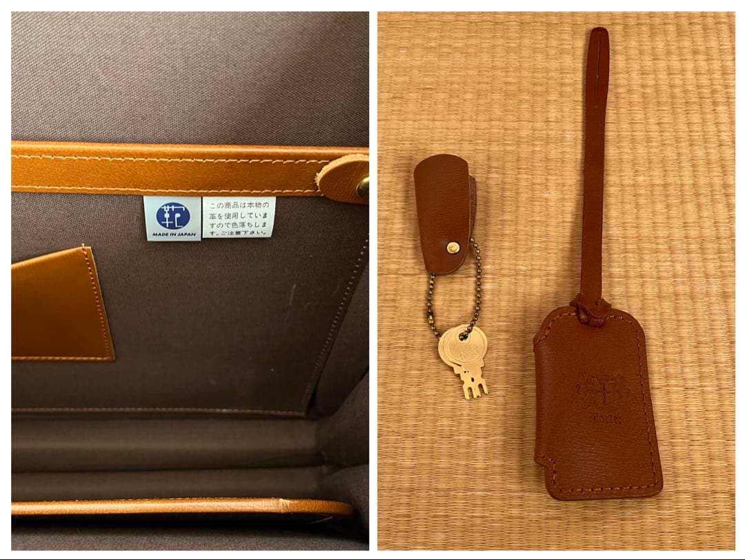 90s 日本製 Porter トラスティーノ ダレスバッグ ドクターズバッグ 茶