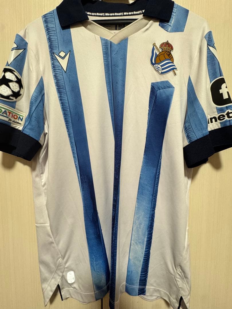 正規品】 オーセンティック ユニフォーム レアルソシエダ 21番